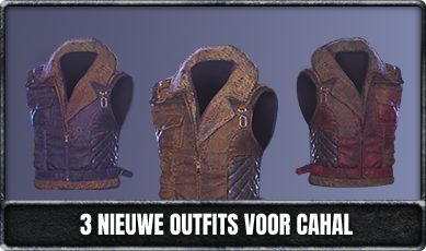 3 new outfits for Cahal